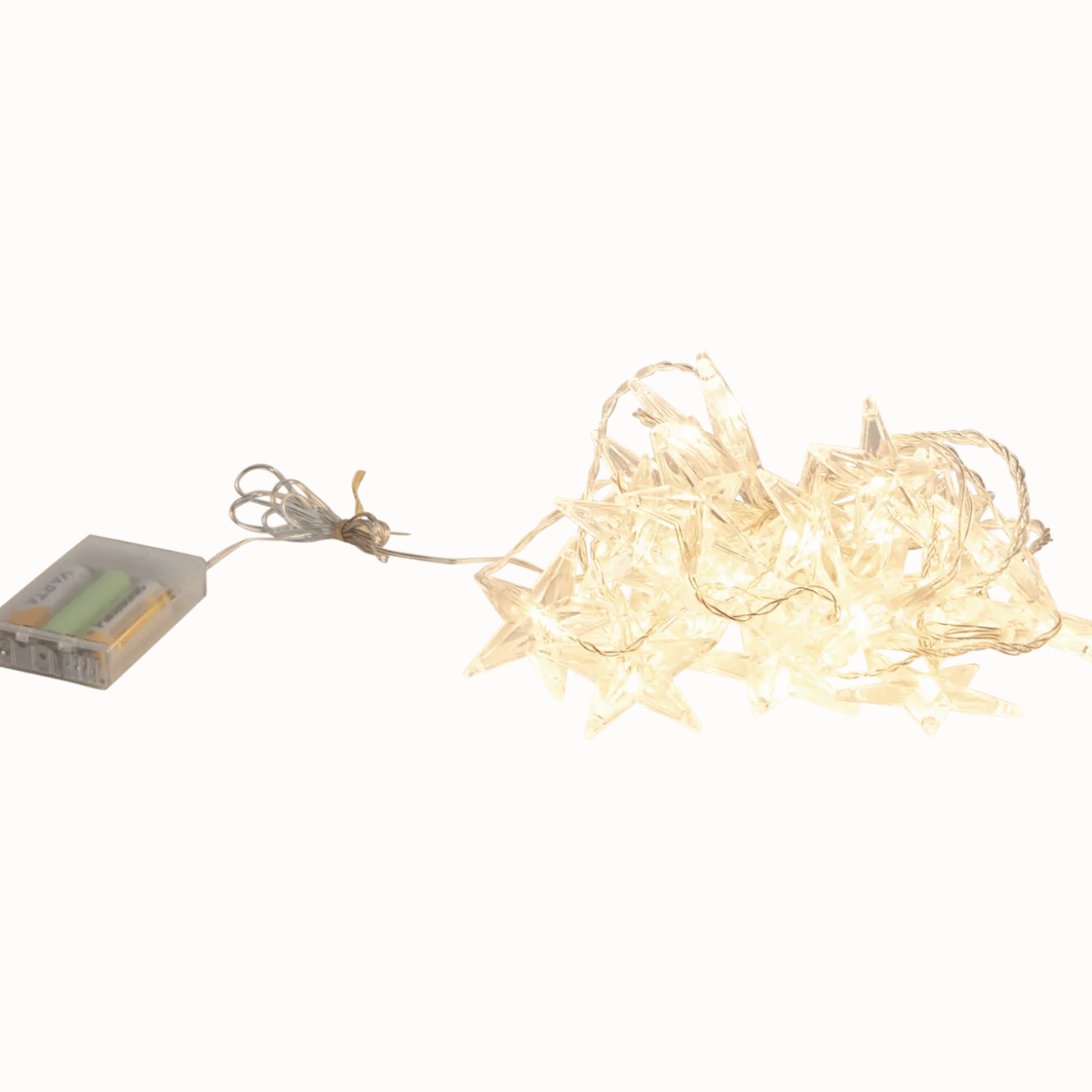 Lichtgordijn met sterren
