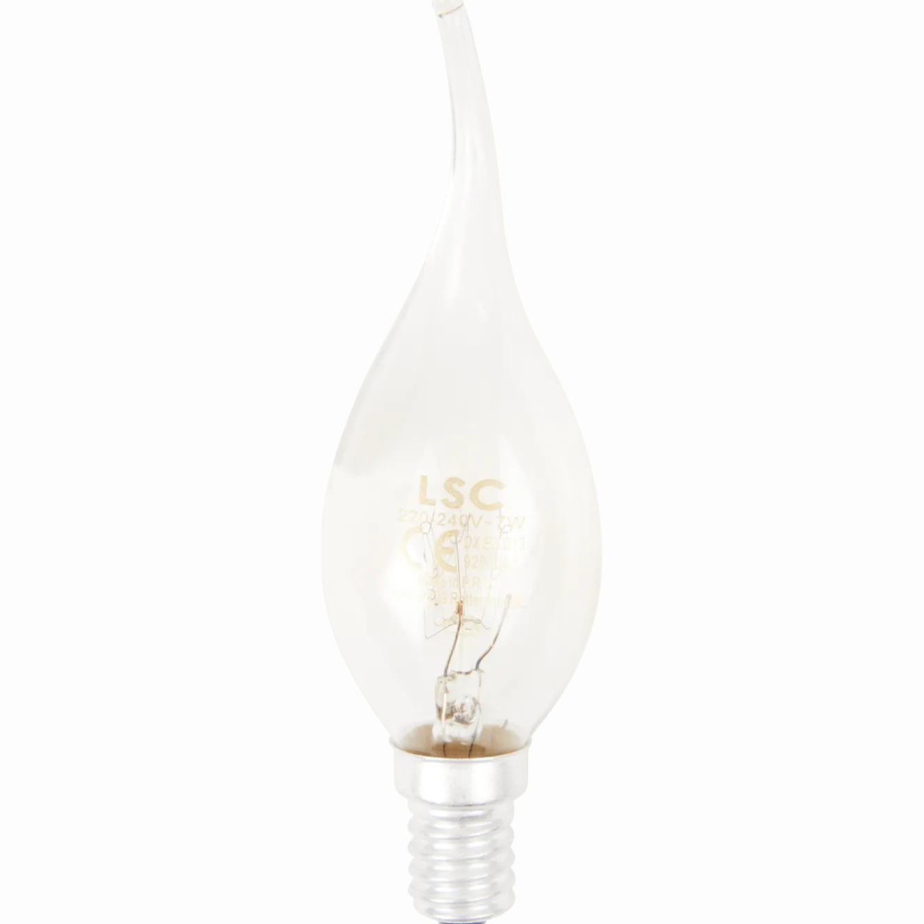 LSC tipkaars gloeilamp