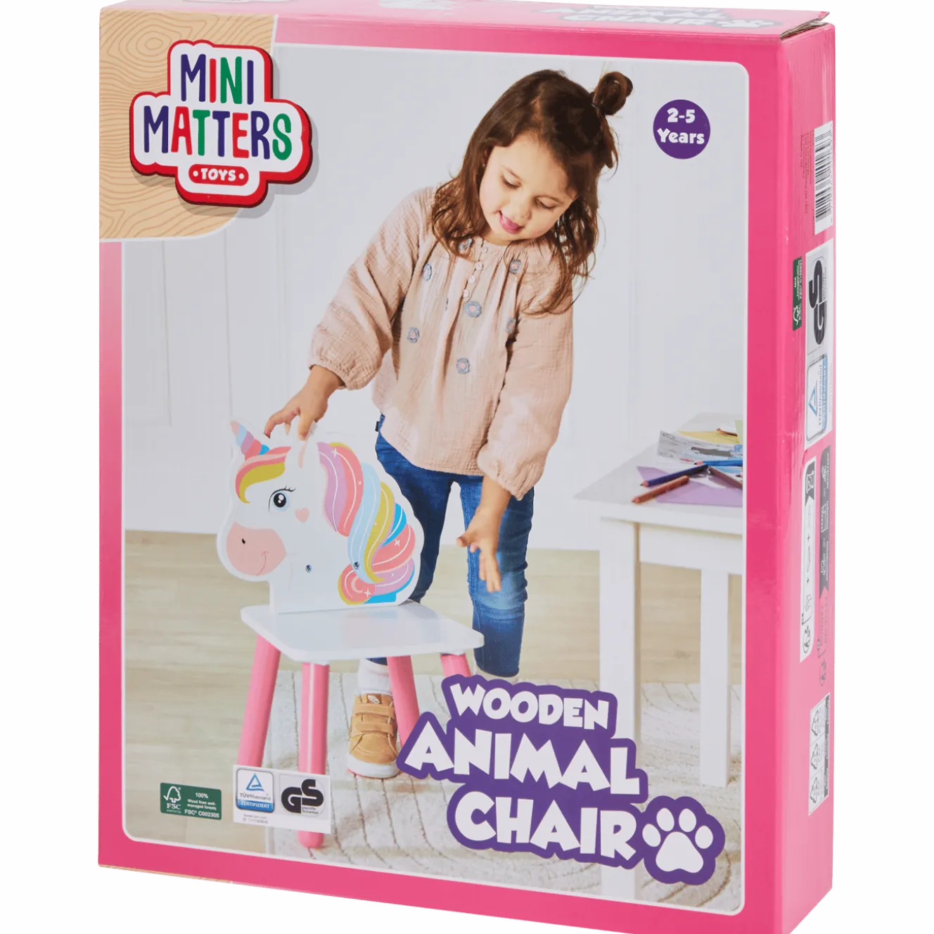 Mini Matters houten kinderstoel