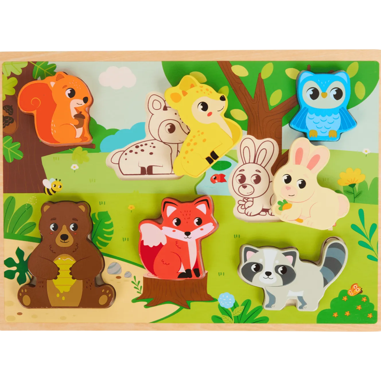 Mini Matters houten puzzel