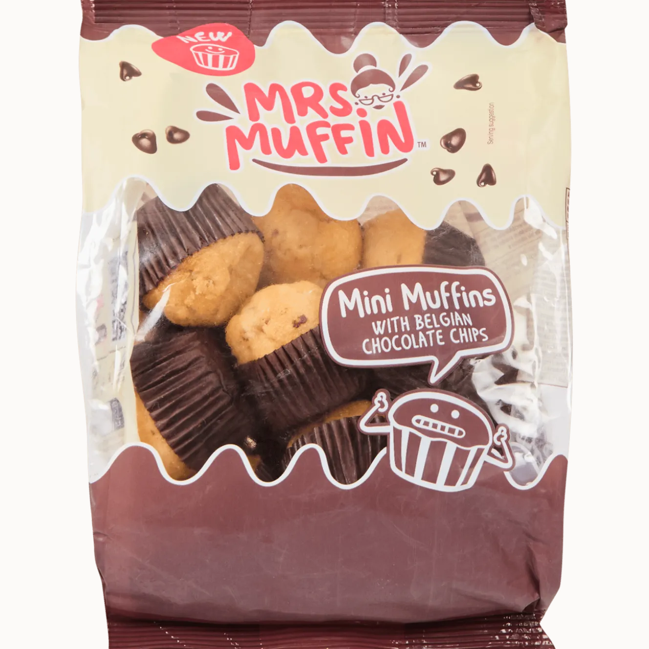 Mr. Brownie mini muffins Mrs. Muffin