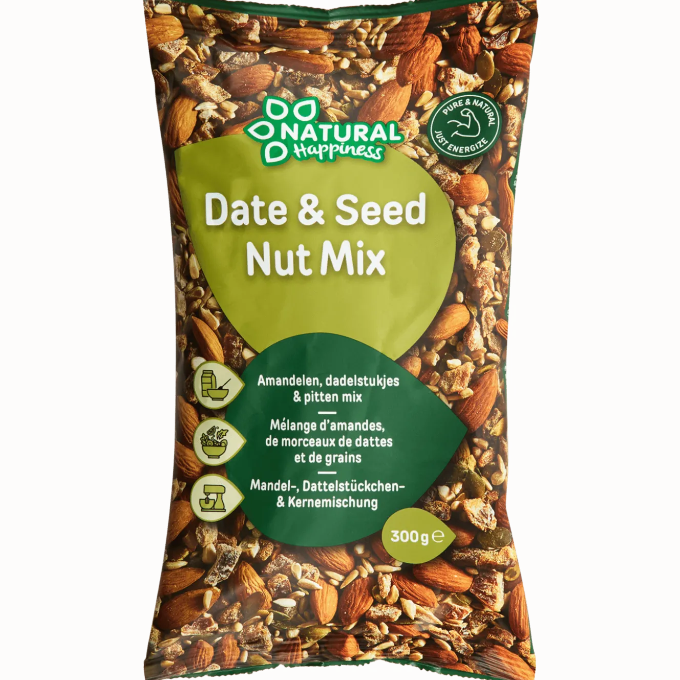 Natural Happiness dadel-, zaden- en notenmix