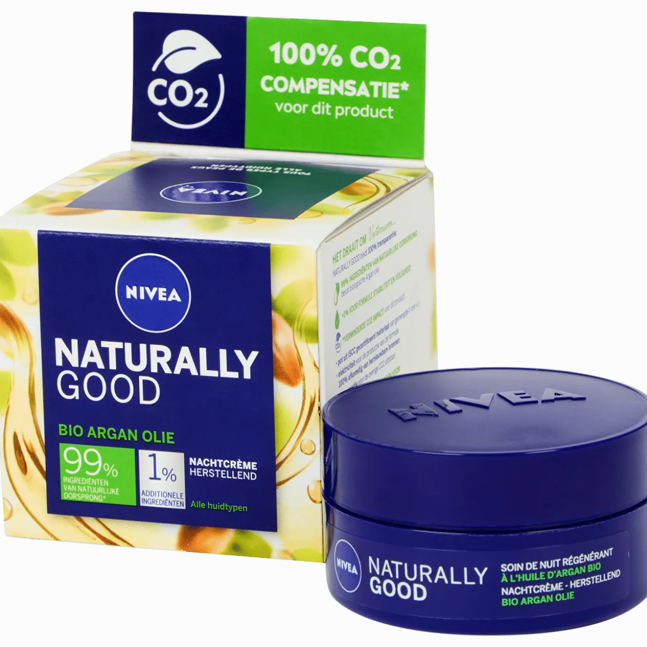 Nivea Naturally Good nachtcrème