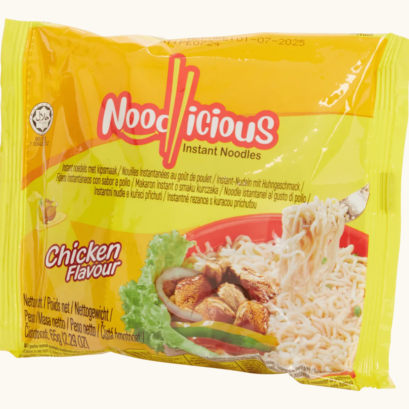 Noodlicious instant noedels Kip