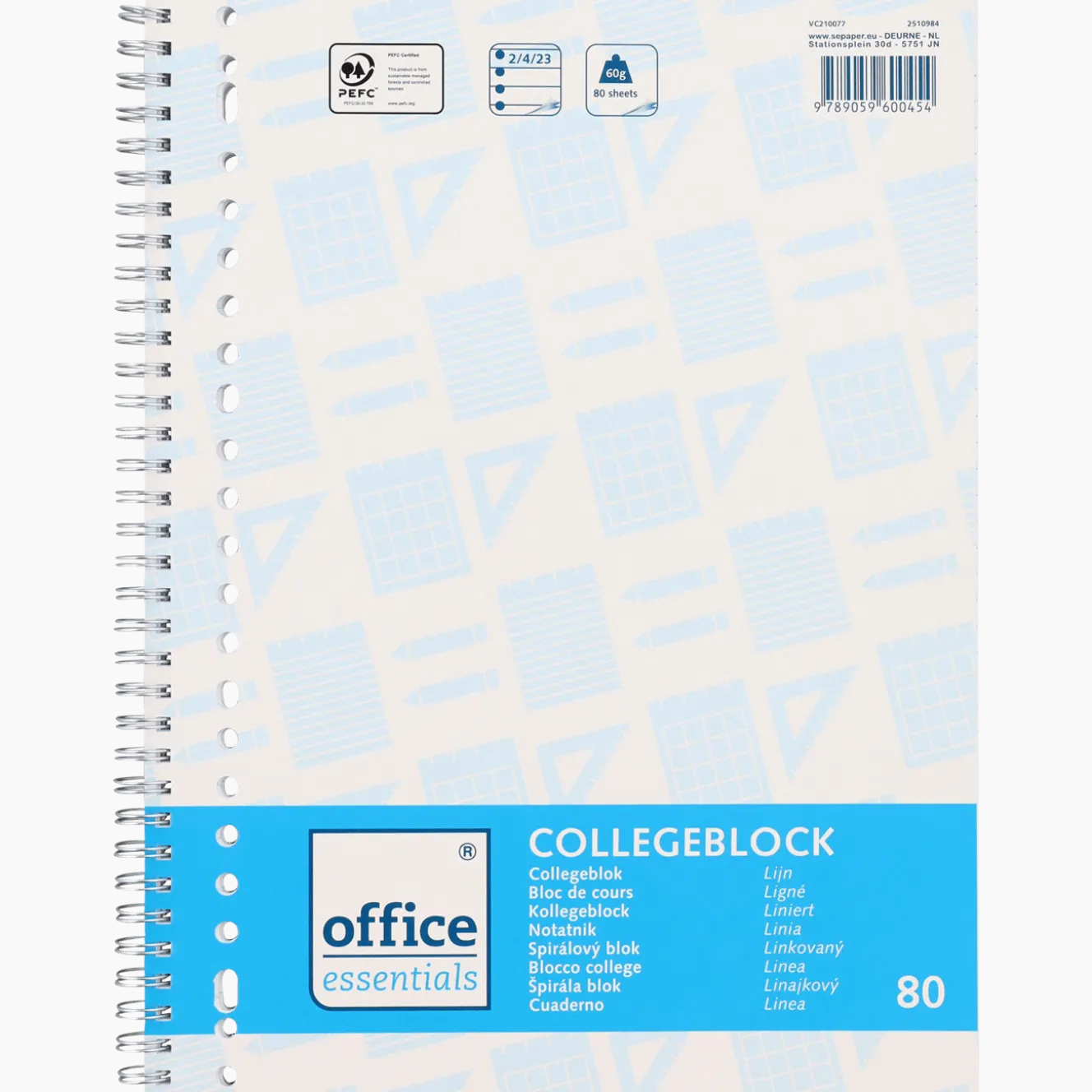 Office Essentials collegeblok A4