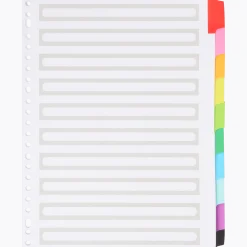 Office Essentials tabbladen A4