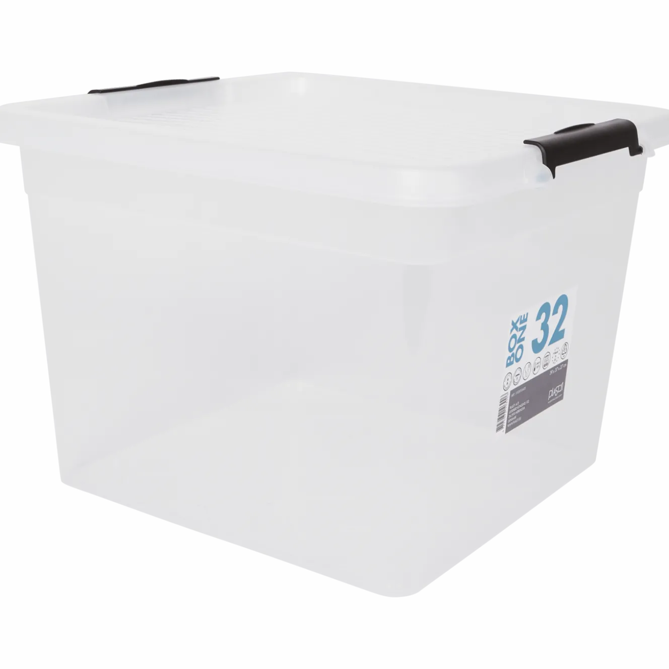 Opbergbox met klemdeksel