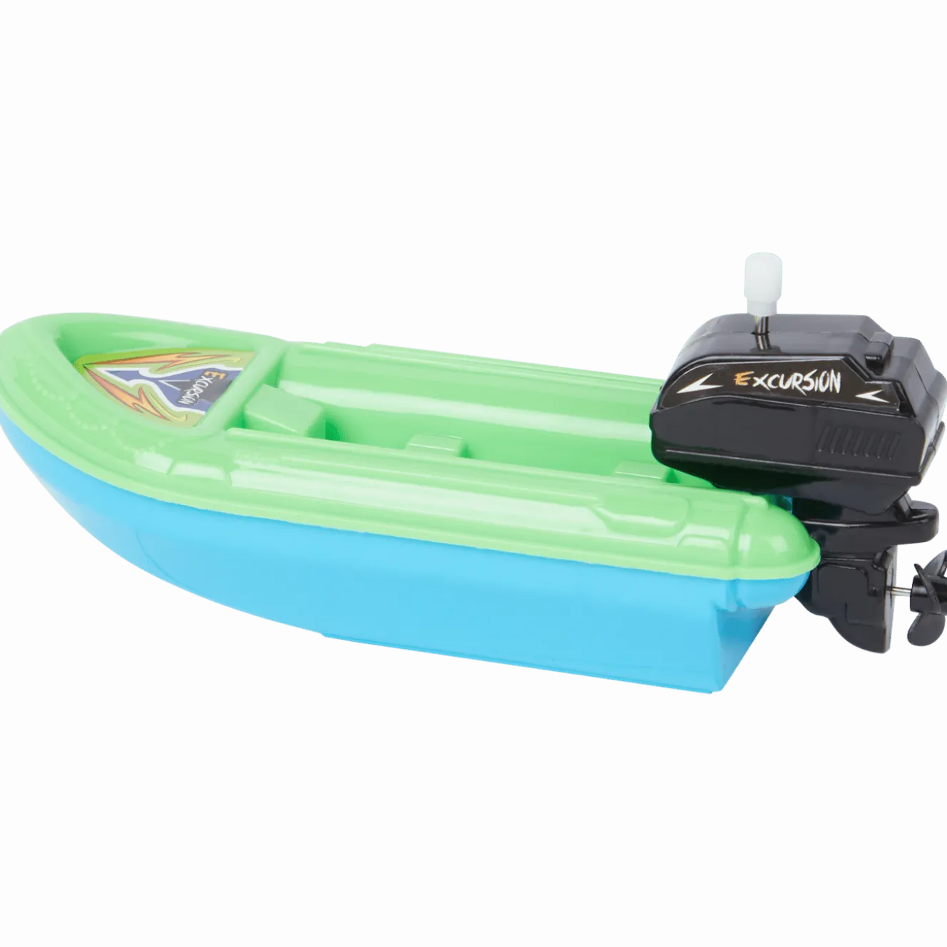 Opwindbare speelgoedboot