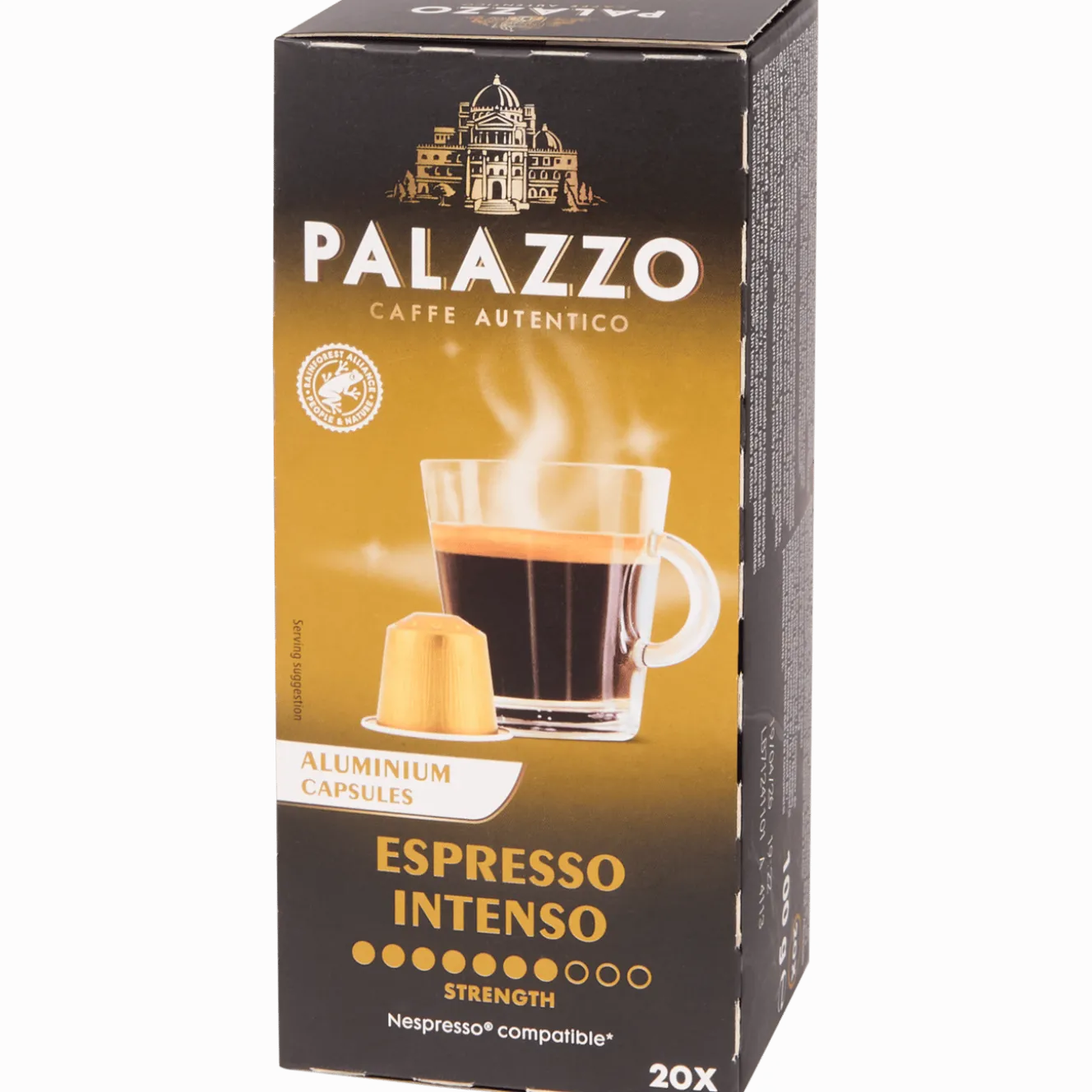 Palazzo koffiecups Espresso Intenso