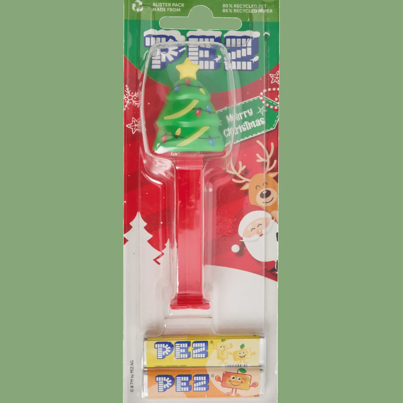 PEZ kerstsnoepjes