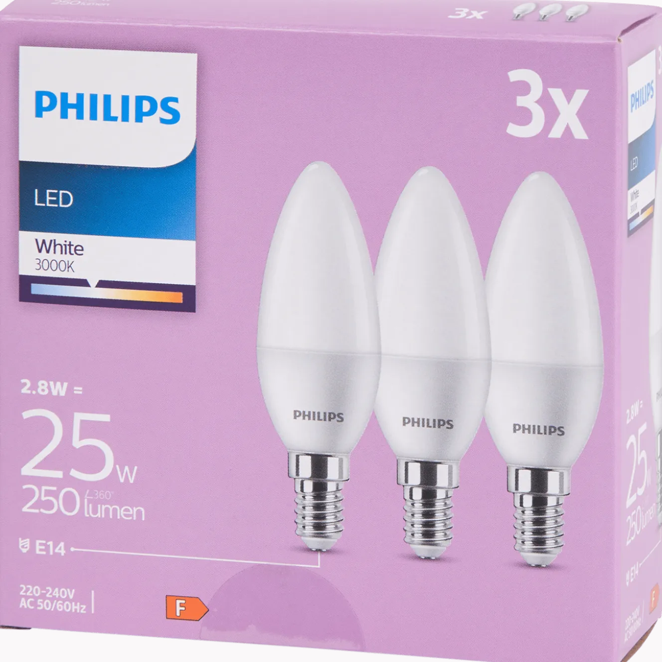Philips kaarslamp