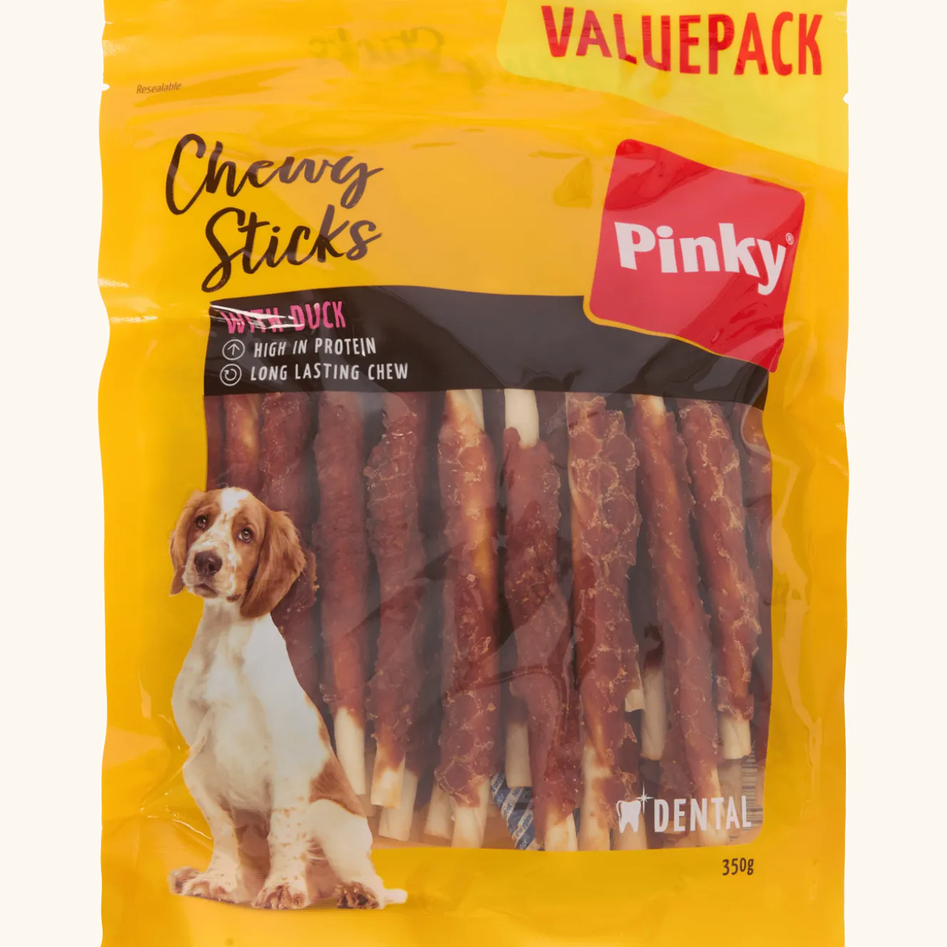 Pinky hondensnacks Chewy Sticks
