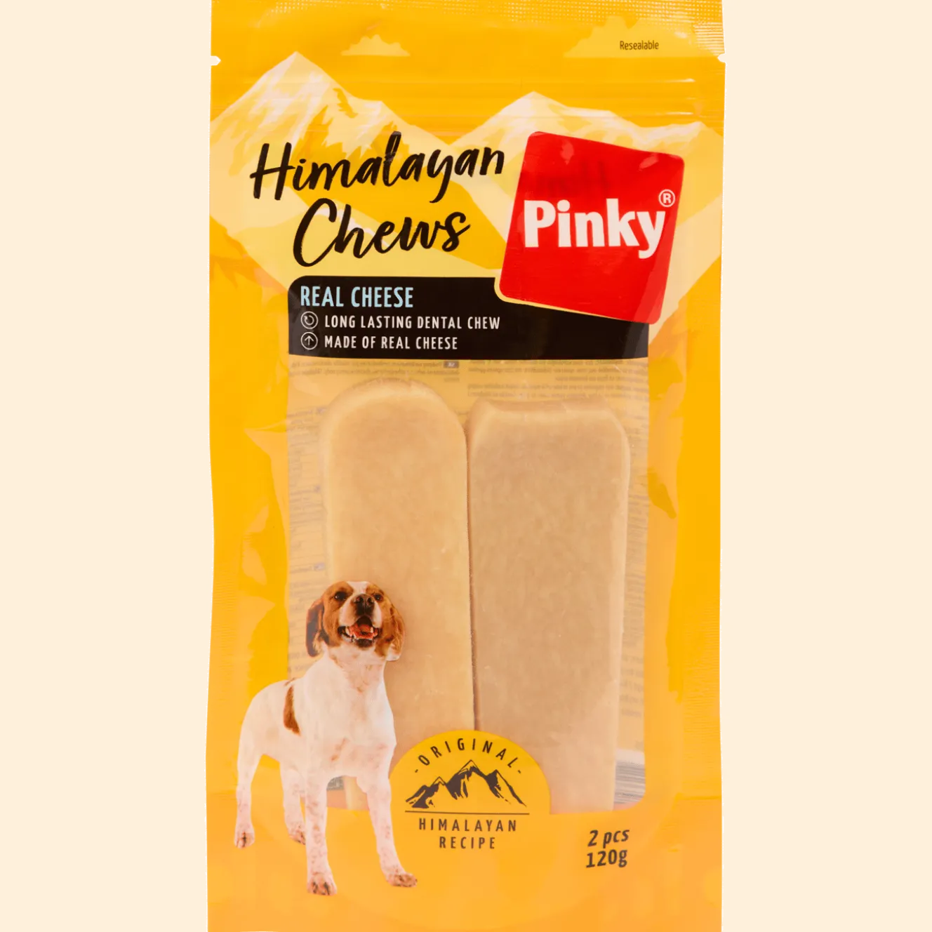Pinky kaas-kauwbot