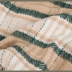 Plaid met franjes