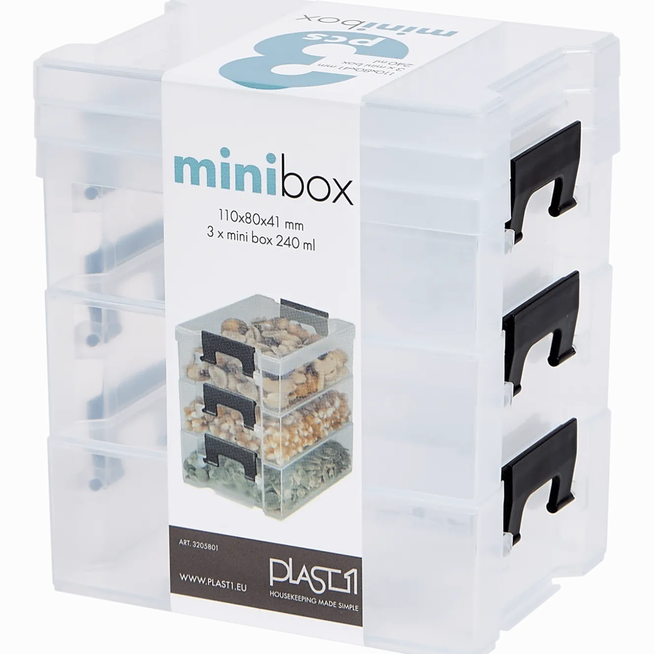 Plast1 opbergboxen