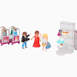 Playmobil City Life modeshow met fotograaf