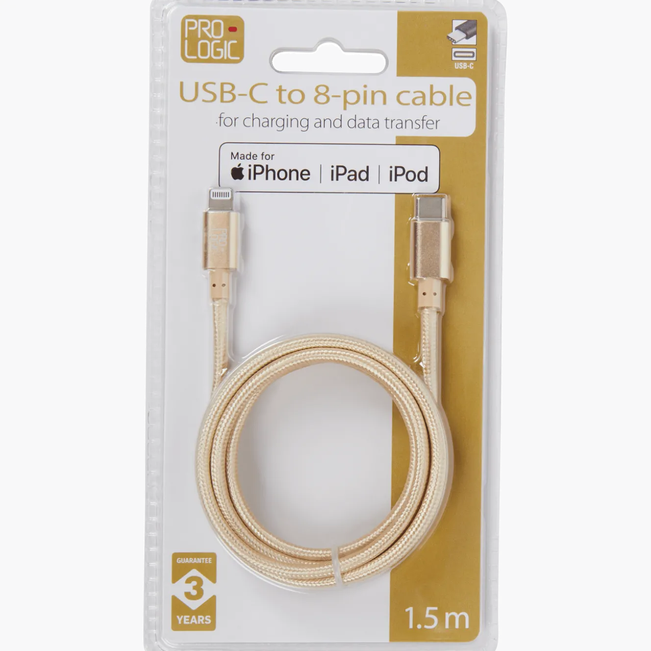 Prologic laad- en datakabel 8-pins
