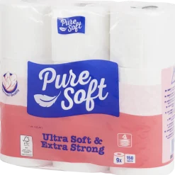 Pure Soft toiletpapier Ultra Soft & Extra Strong
