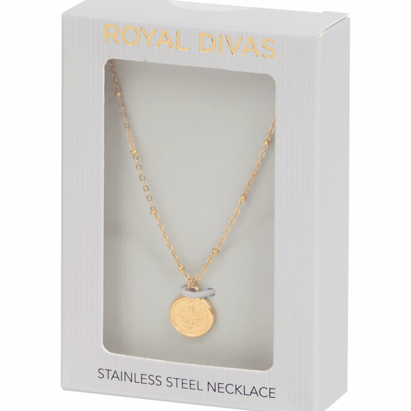Royal Divas roestvrijstalen ketting