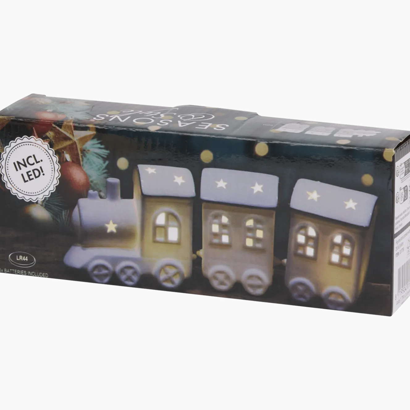 Seasons & Style kersttrein met ledverlichting