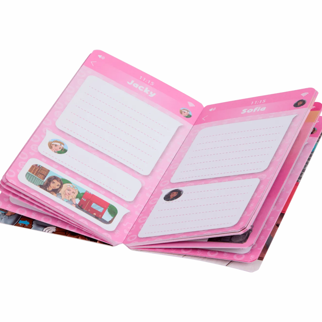 Selfie Girls smartphone notitieblokje