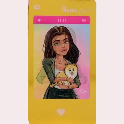 Selfie Girls smartphone notitieblokje