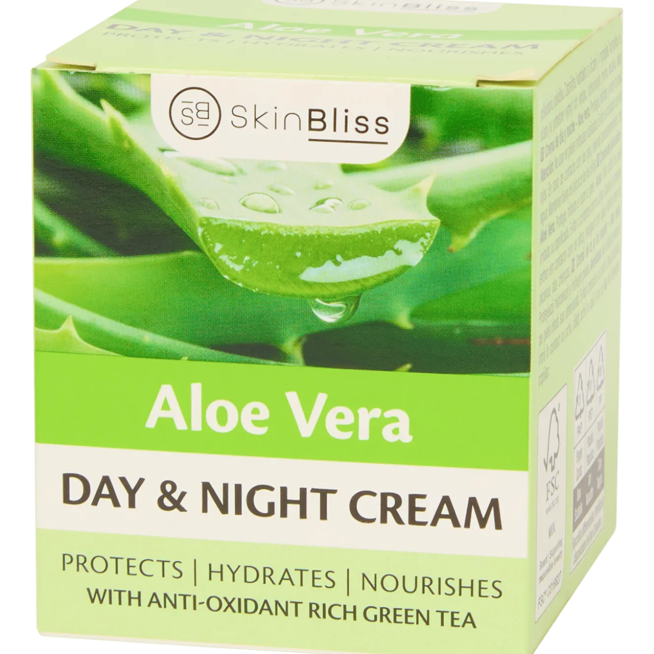 Skin Bliss dag- en nachtcrème Aloë Vera
