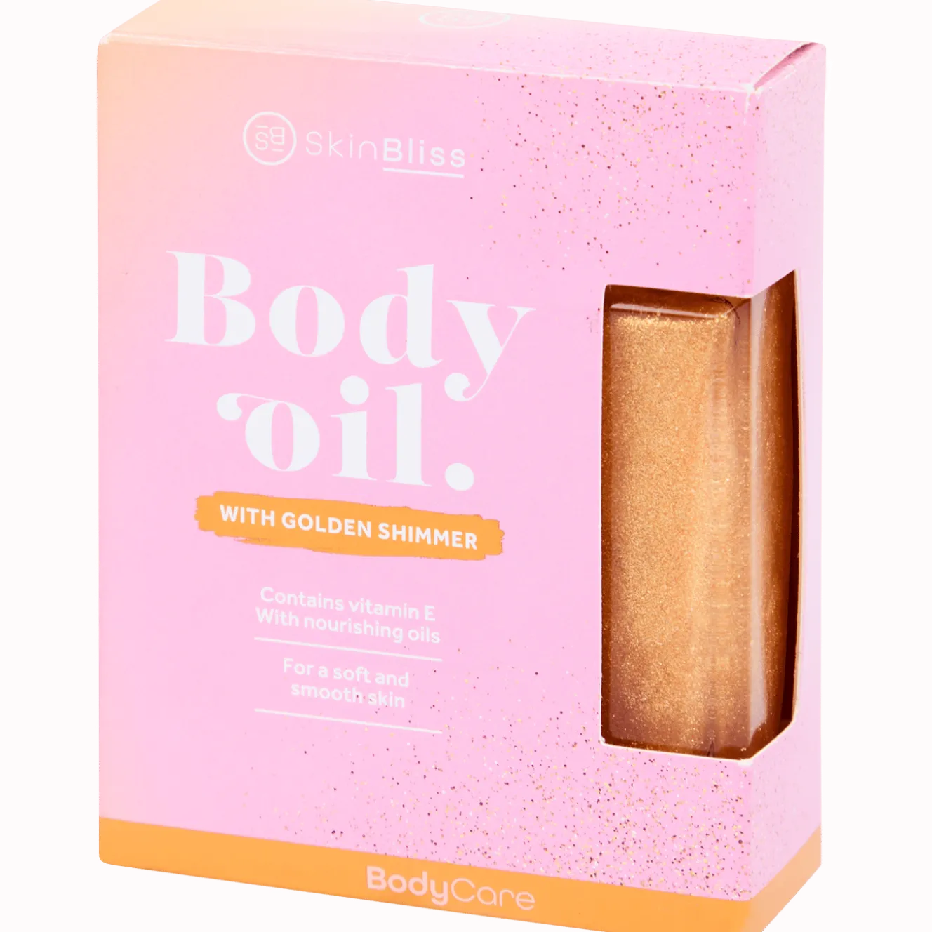 Skin Bliss lichaamsolie met glitters