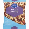Snacks of the World noten en rozijnen