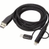 Sologic 3-in-1 laad- en datakabel