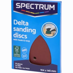 Spectrum delta schuurschijven