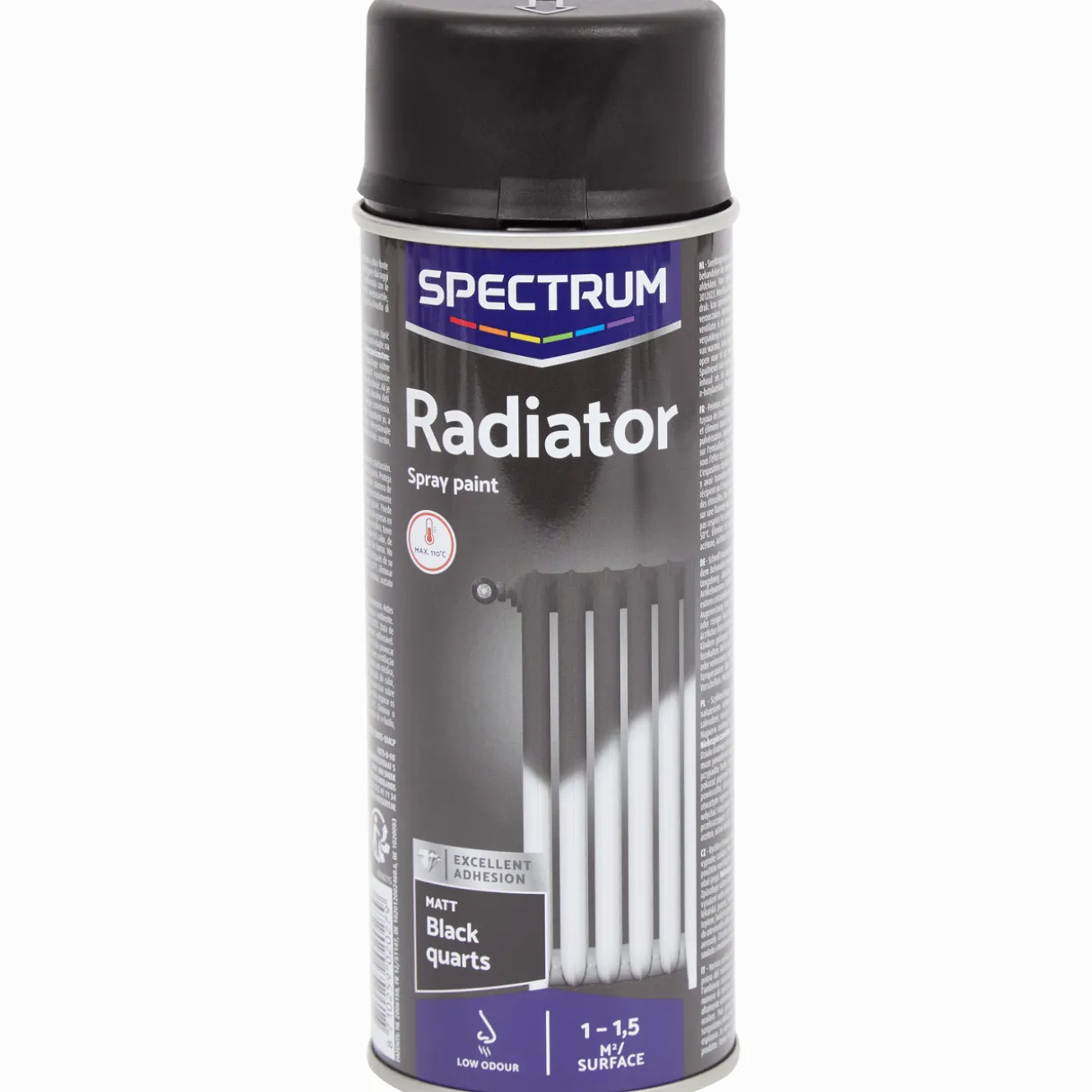 Spectrum matte radiatorlak zwart