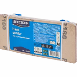 Spectrum schuurblok met schuurvellen