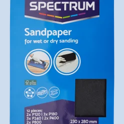 Spectrum schuurpapier
