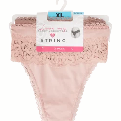 Strings met kant