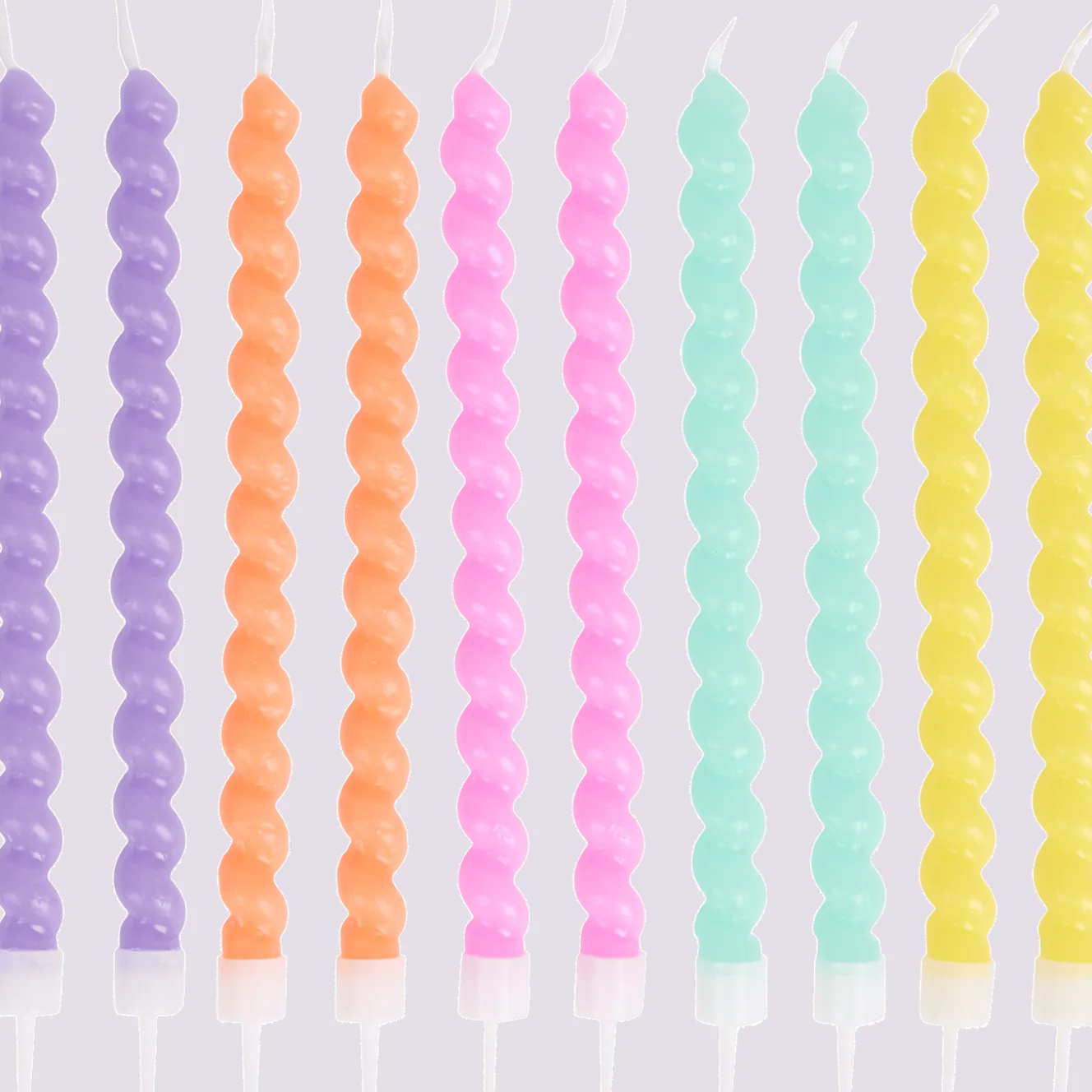 Swirl taartkaarsjes