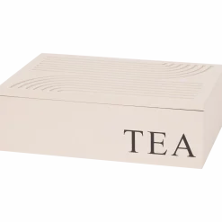 Theebox met tekst