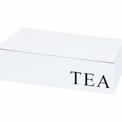 Theebox met tekst