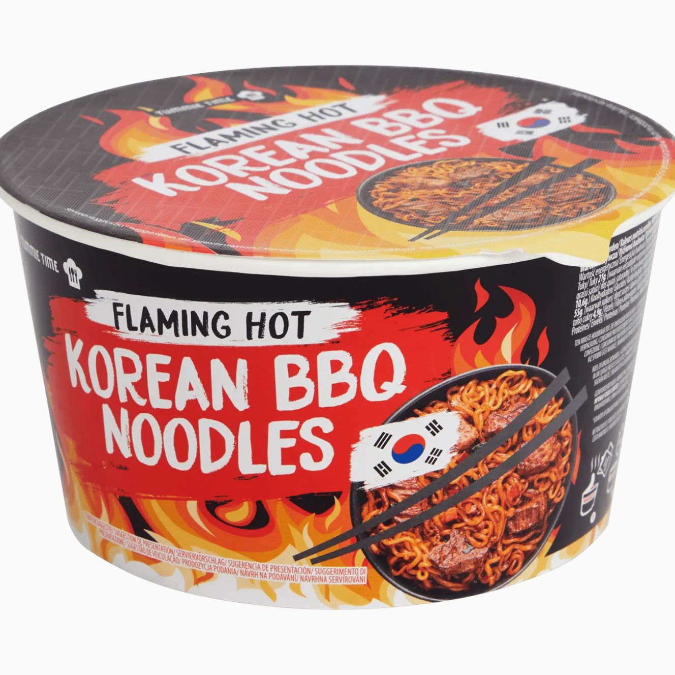 Tummie Time noedels Korean BBQ