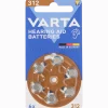 Varta hoortoestelbatterijen 312