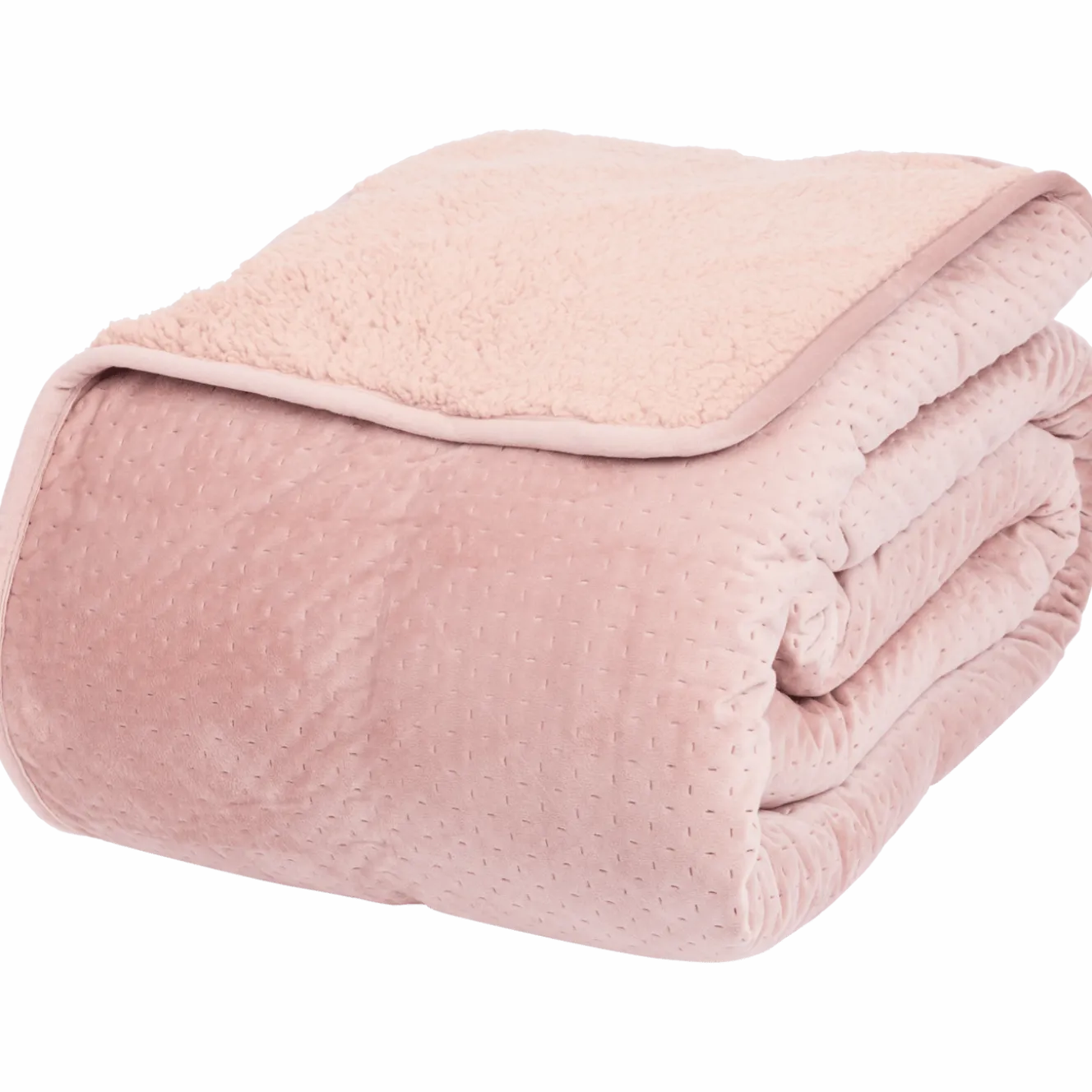 Velvet bedsprei