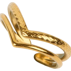 Vergulde ring