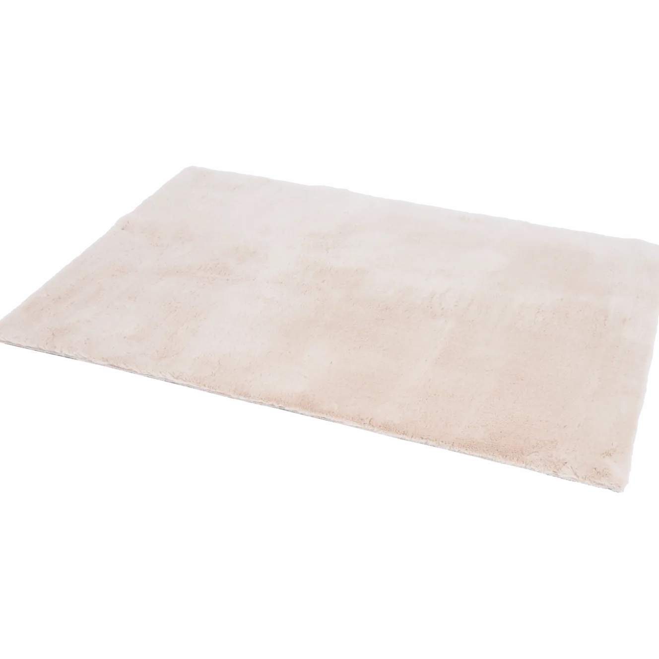 Vloerkleed van imitatiebont