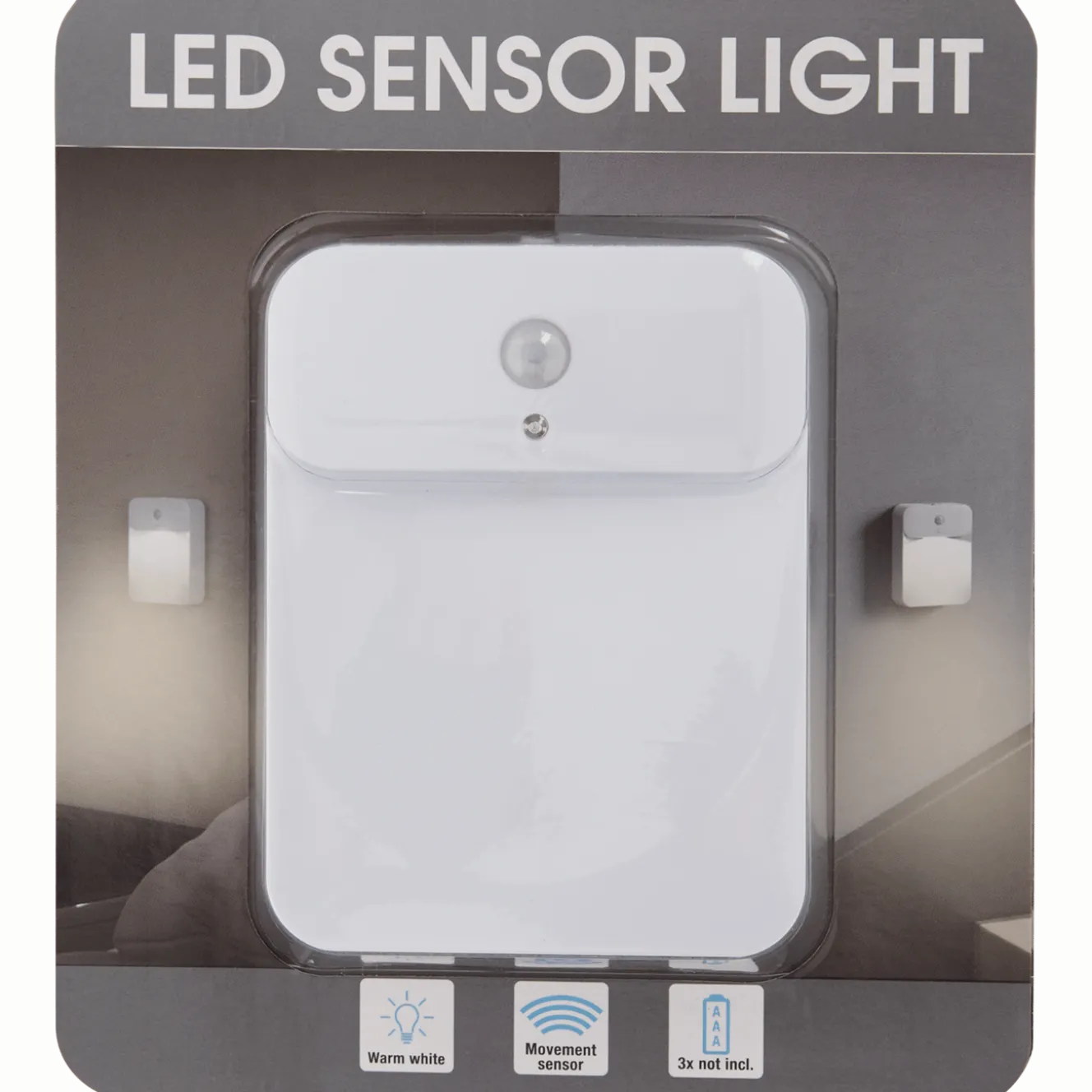 Wandlamp met sensor