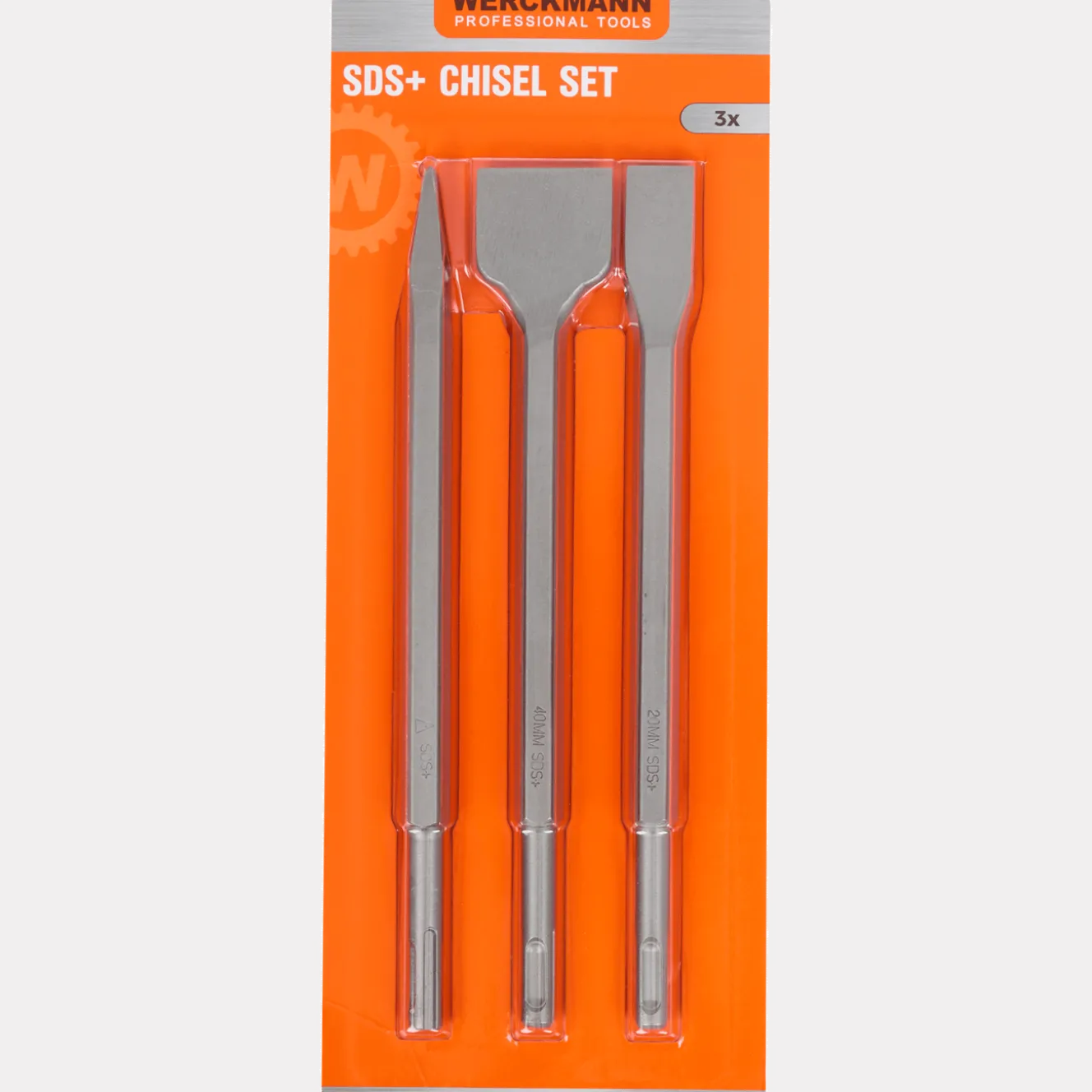 Werckmann SDS+ beitelset
