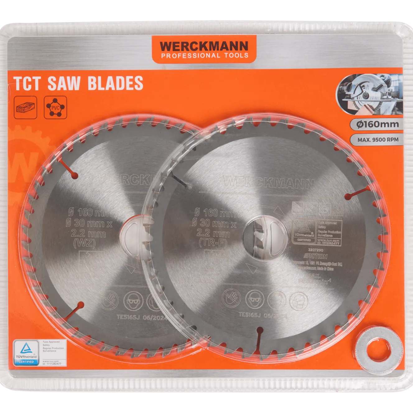 Werckmann TCT zaagbladen