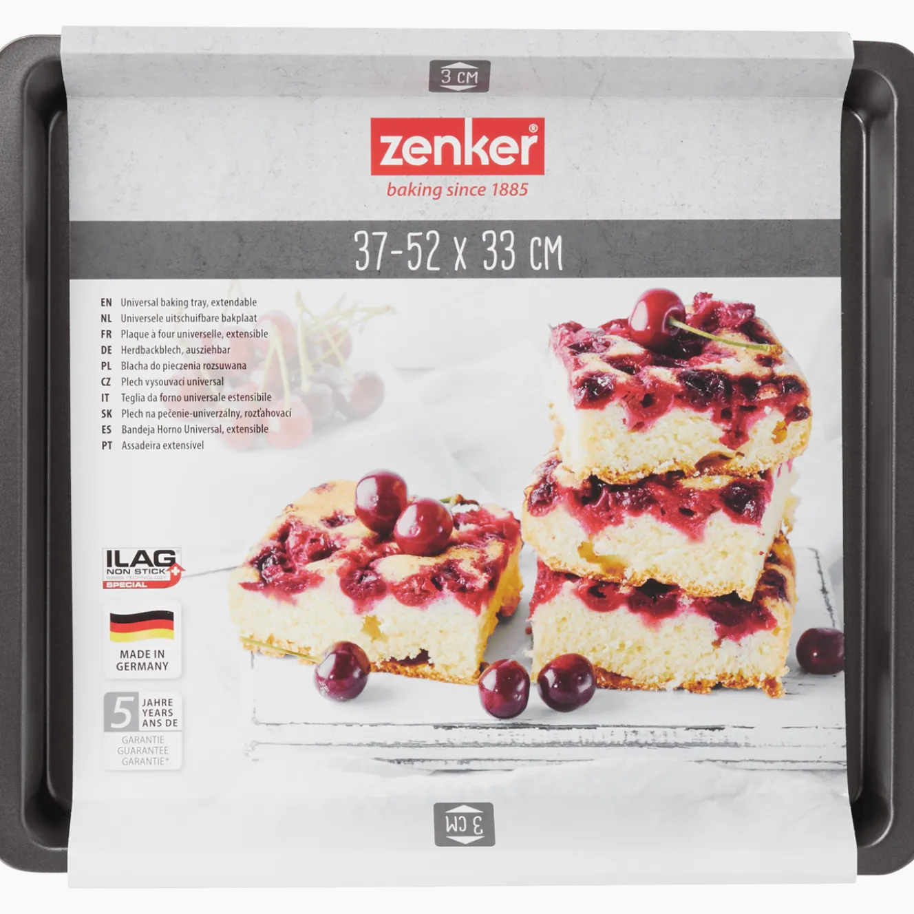 Zenker uitschuifbare bakplaat