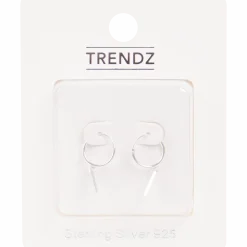 Zilveren oorbellen