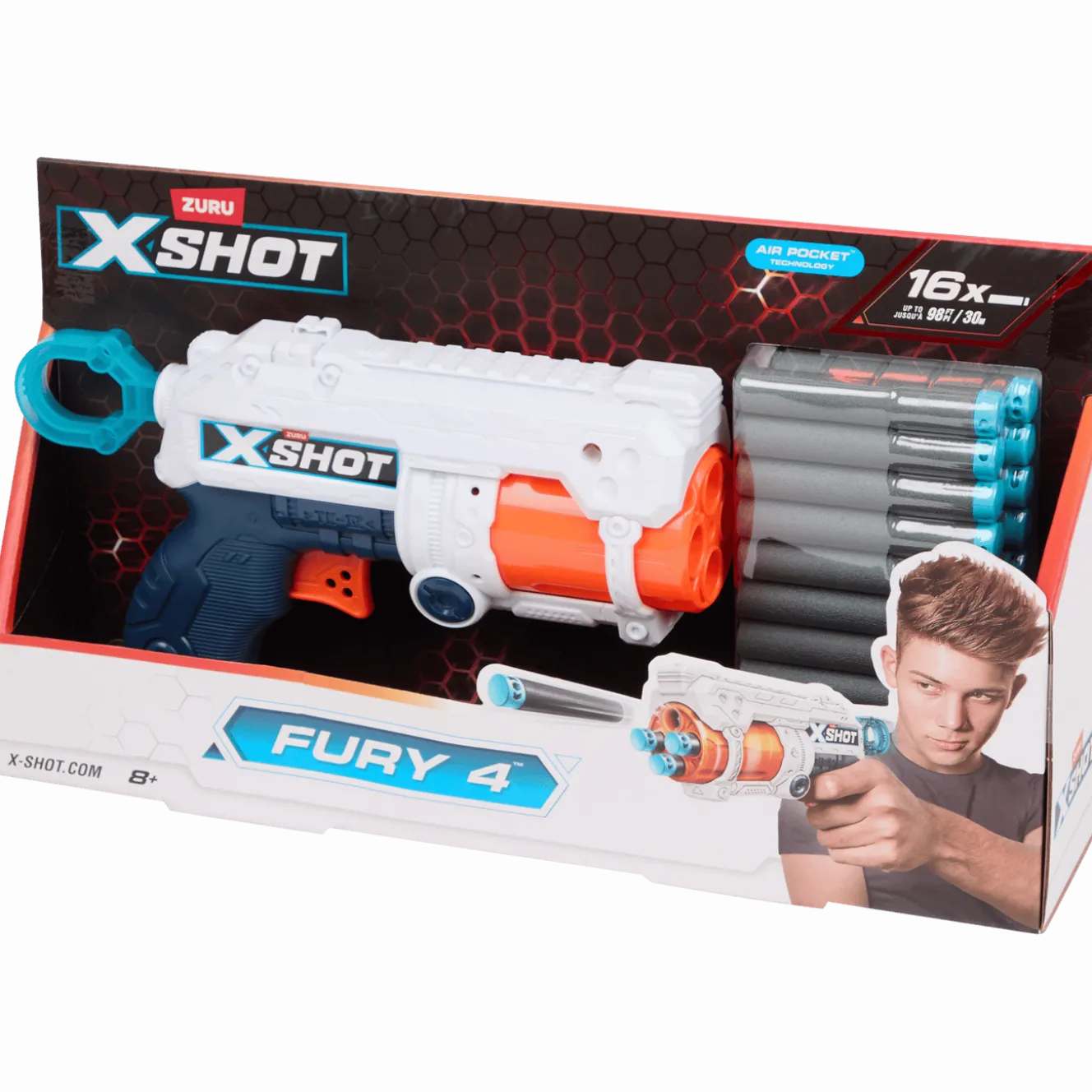 Zuru X-Shot dartpistool Fury 4