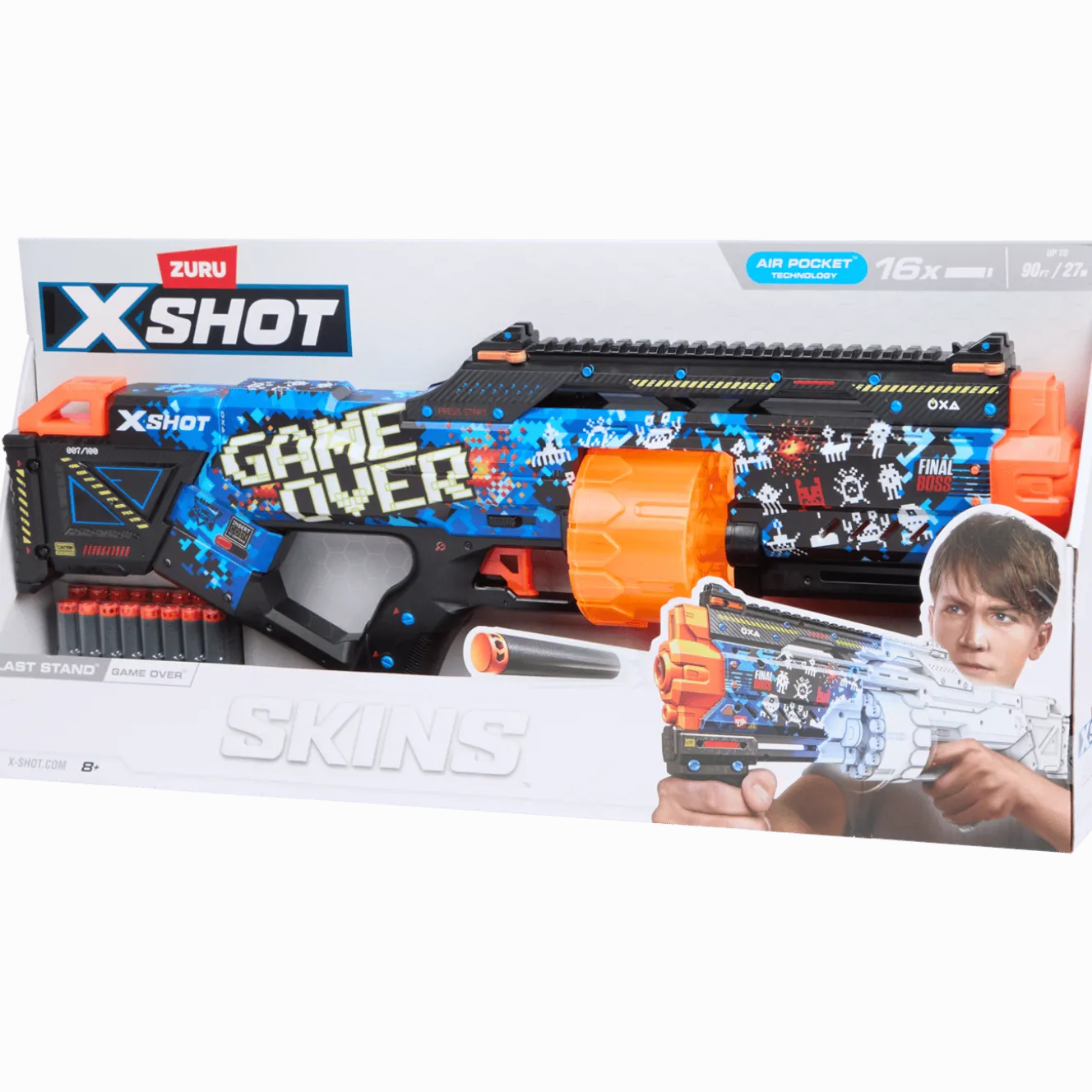 Zuru X-Shot pijltjesgeweer Skins